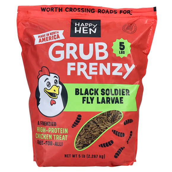Happy Hen Grub Frenzy (30 Oz)