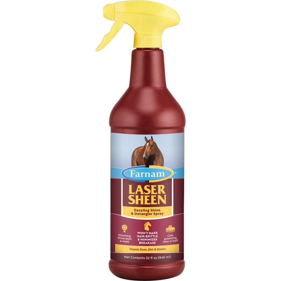 LASER SHEEN HORSE DETANGLER SPRAY Jake's Feed & Garden