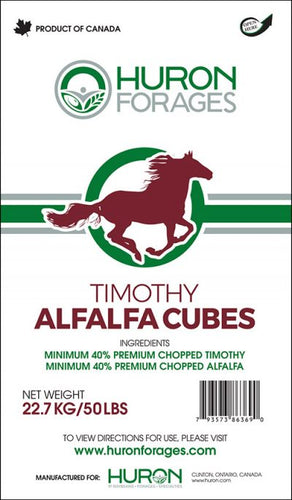 Huron Timothy Alfalfa Cubes (50 LB)