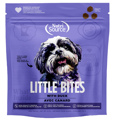 NutriSource Duck Little Bites Dog Treats