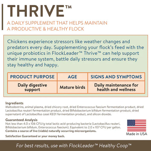 FlockLeader THRIVE Supplement (8 Oz)