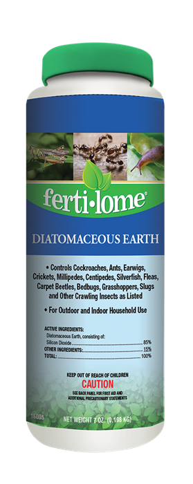 Fertilome Diatomaceous Earth Crawling Insect Control Dust