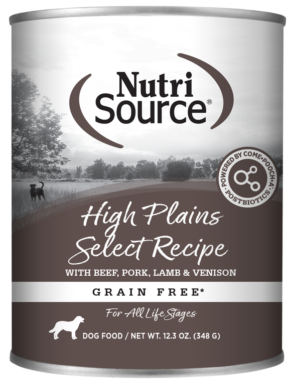NutriSource High Plains Select Healthy Grain Free Wet Dog Food