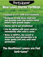 FERTI-LOME New Lawn Starter Fertilizer 9-13-7 (3.25 lbs)