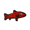 Tuffy® - Original Trout Red Dog Toy