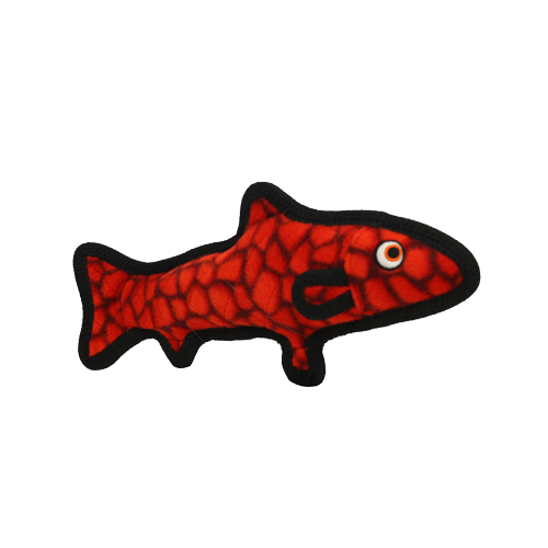 Tuffy® - Original Trout Red Dog Toy