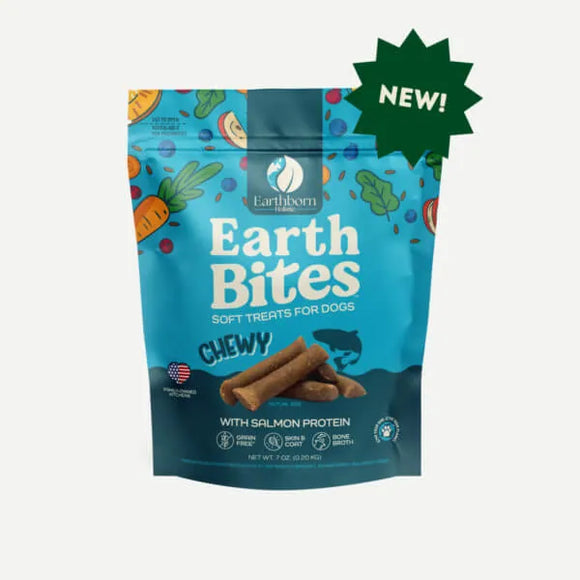 Earthborn Holistic EarthBites Chewy with Salmon Protein Dog Treats