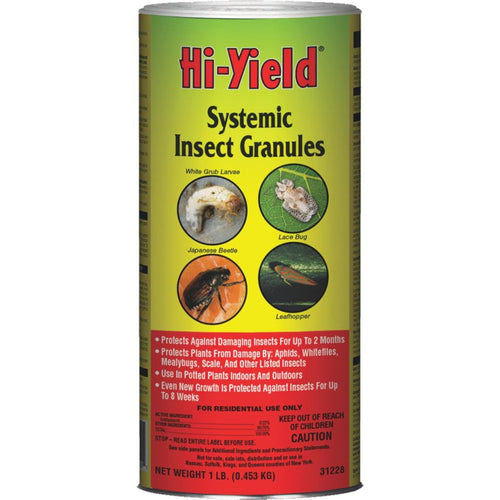 bug killer for potted plants Hi-Yield 1 Lb. Ready To Use Granules Systemic Insect Killer