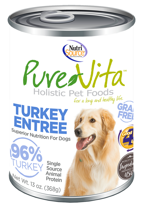NutriSource® PureVita™ Grain Free Turkey Entree