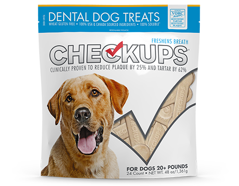 Checkups Dental Dog Treats (24 Ct)